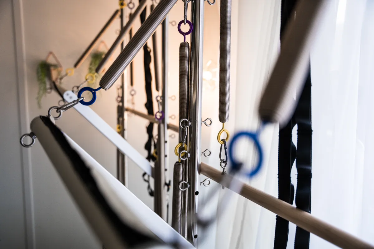 Clinical Pilates rehabilitation equipment at The Hub Glasgow